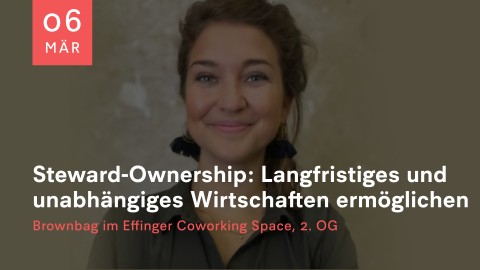 Video zu Eigentumsstrukturen in Unternehmen: das Modell Steward-Ownership von Annina Menzi